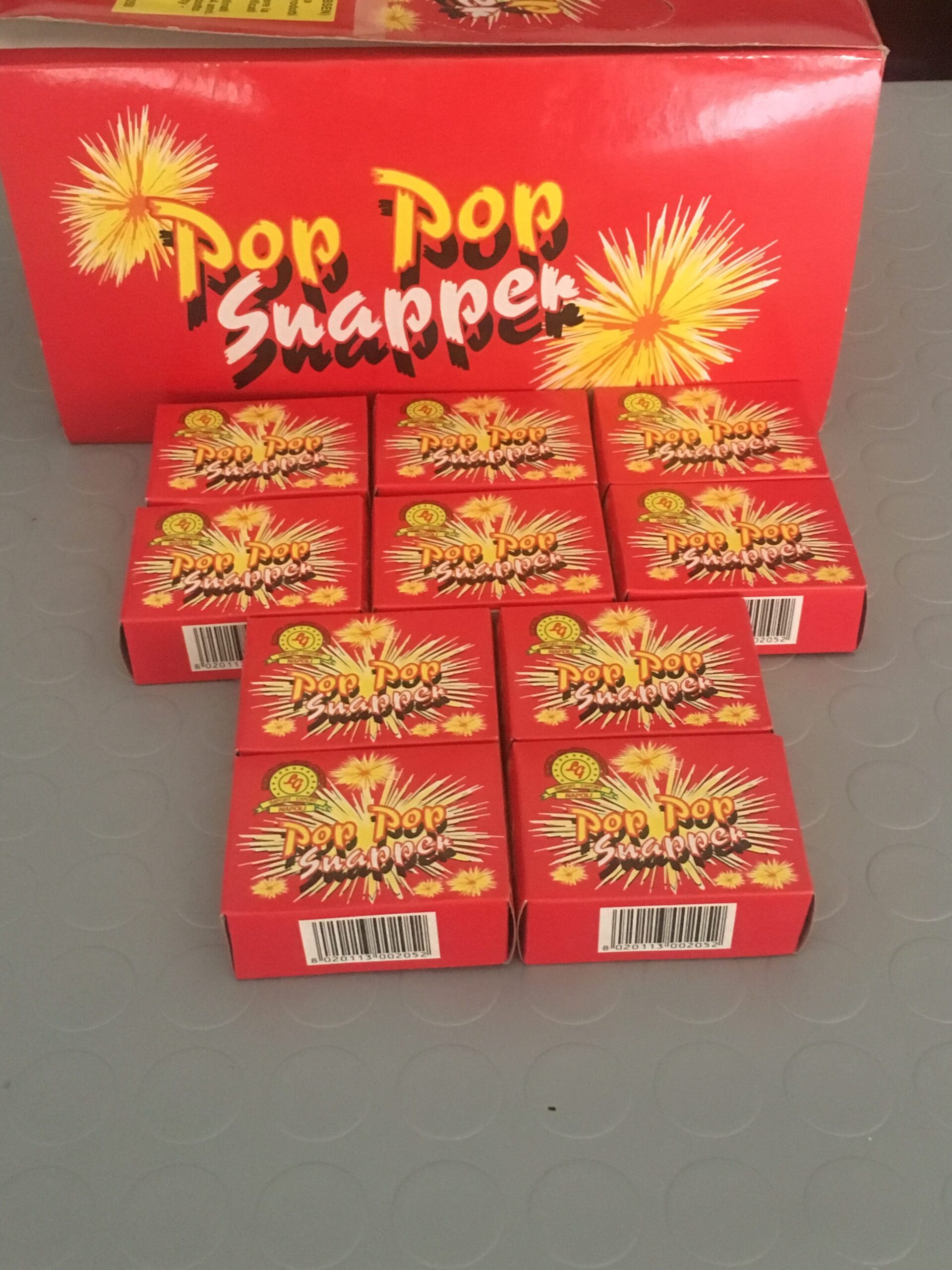 POP POP, prezzo per scatolina - Pirotecnica de Rosa